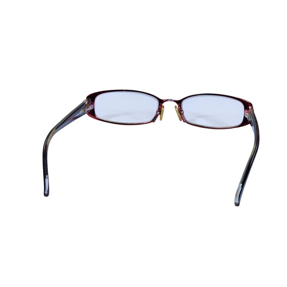 Tommy Hilfiger Women's Eyeglasses Vintage Red/black 49-16 130 FRAMES ONLY - Picture 4 of 16